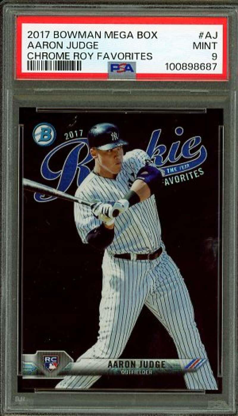 Amazon.com: Aaron Judge Rookie Card 2017 Bowman Mega Box
